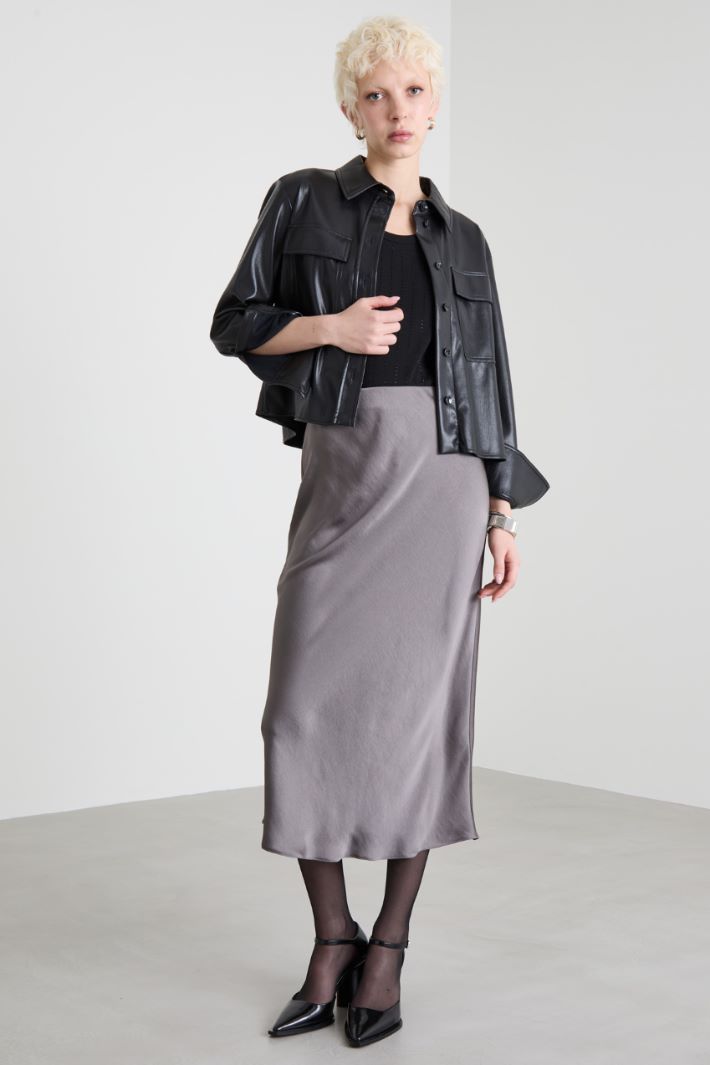 Camicia in similpelle Intrend - 3