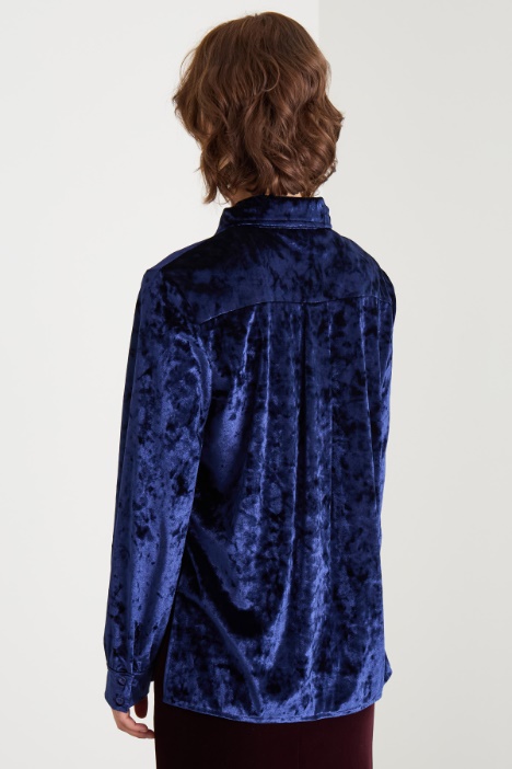 Camicia in velluto