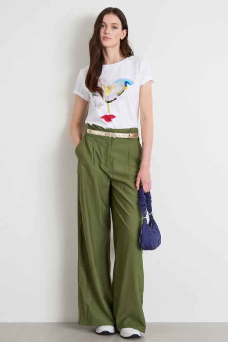 T-shirt con stampa Intrend