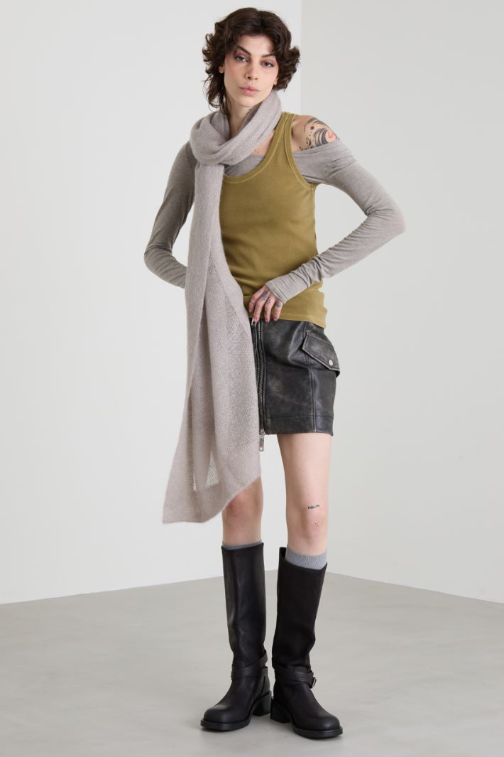 Maglia in jersey di misto lana Intrend - 3