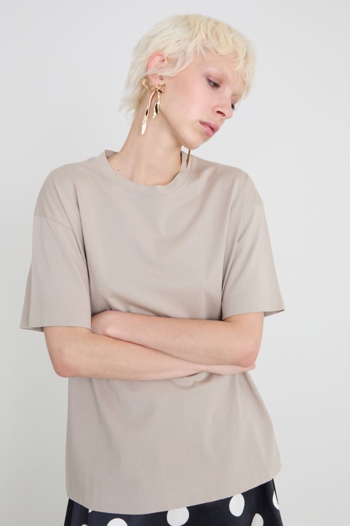 T-shirt girocollo morbida Intrend