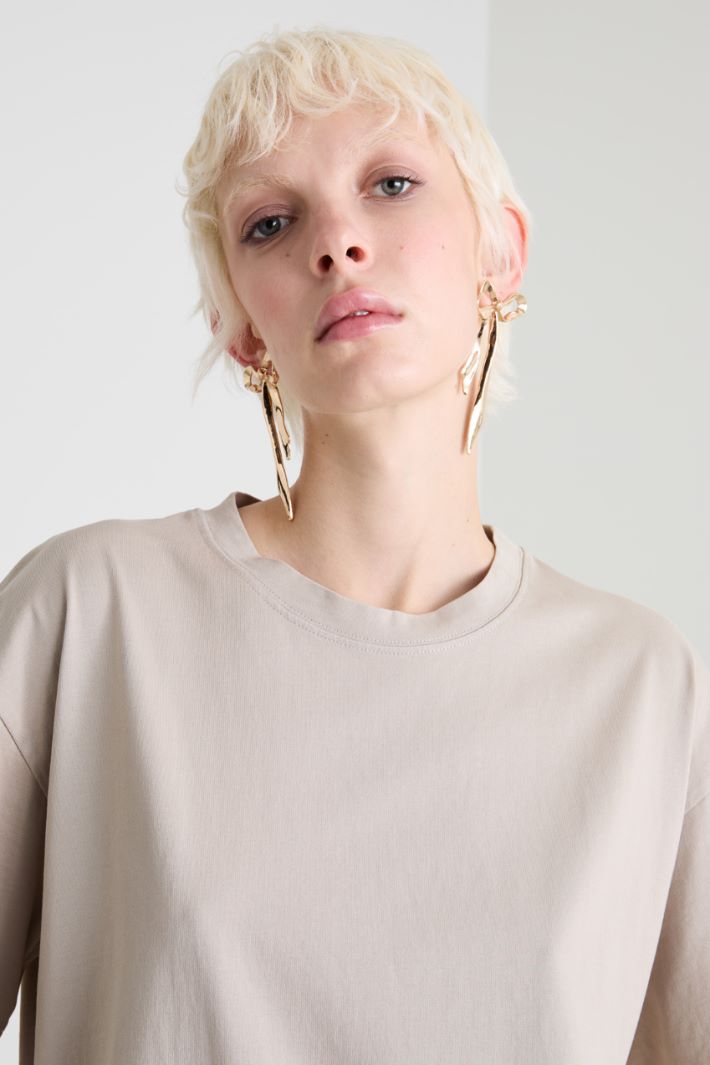 T-shirt girocollo morbida Intrend - 4