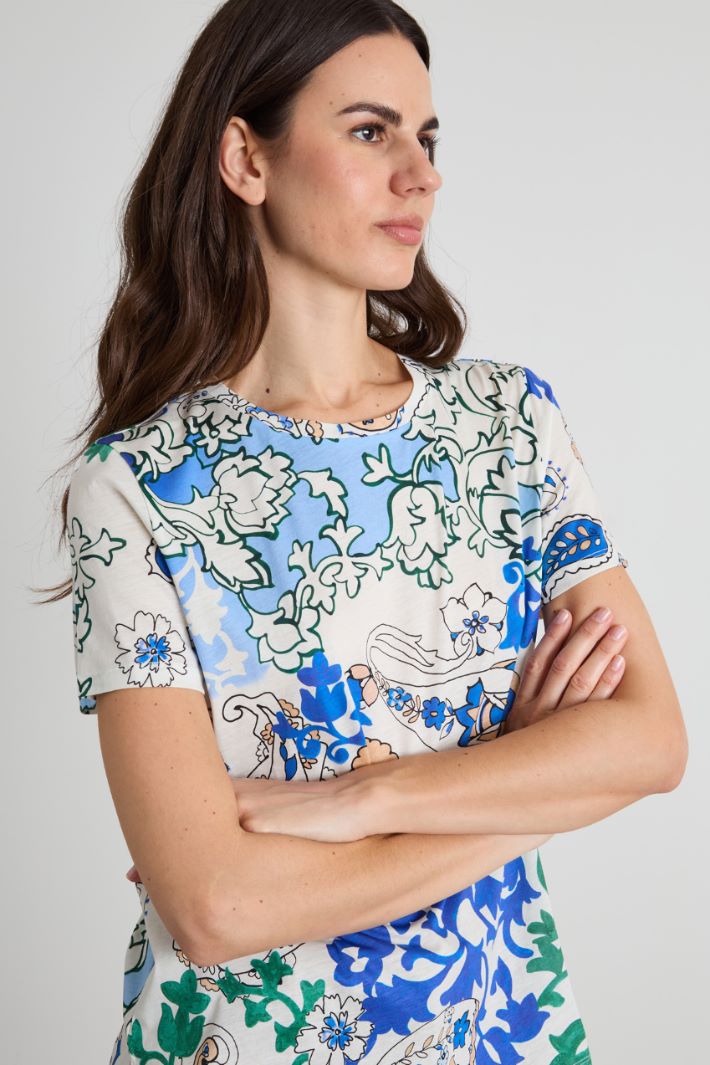 T-shirt in jersey Intrend - 4