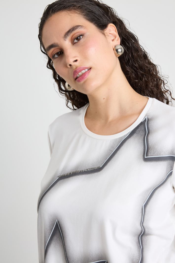 T-shirt con stampa Intrend - 4