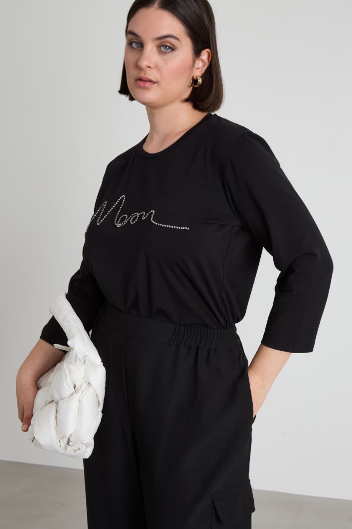 T-shirt con stampa Intrend
