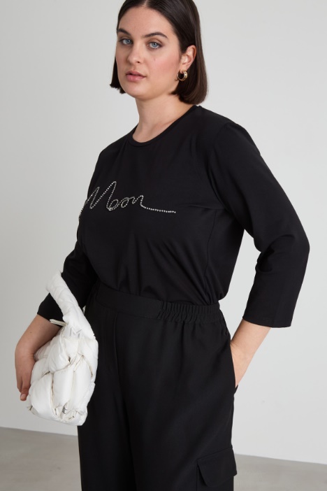 T-shirt con stampa Intrend