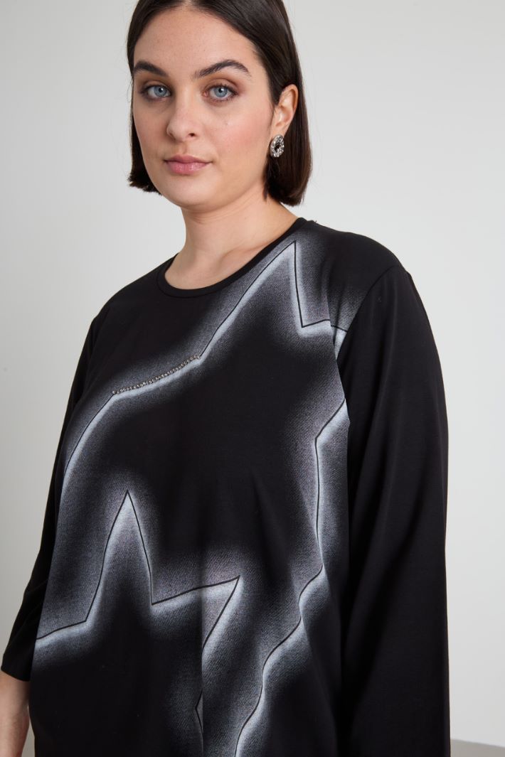T-shirt con stampa Intrend - 4