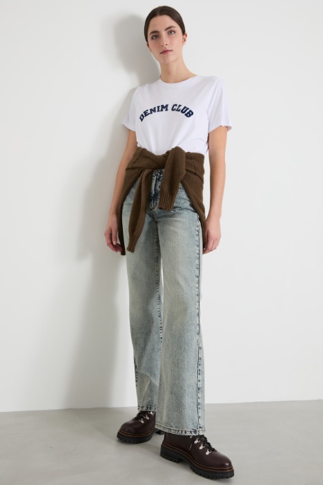 T-shirt con stampa Intrend
