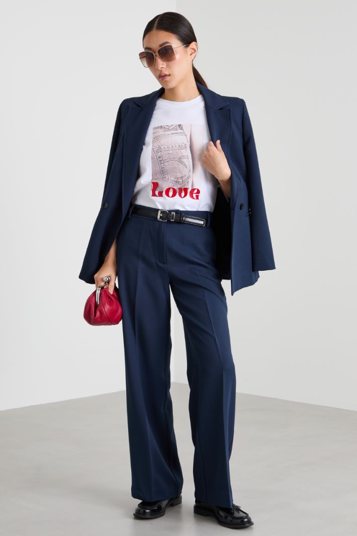 T-shirt con stampa Intrend - 3