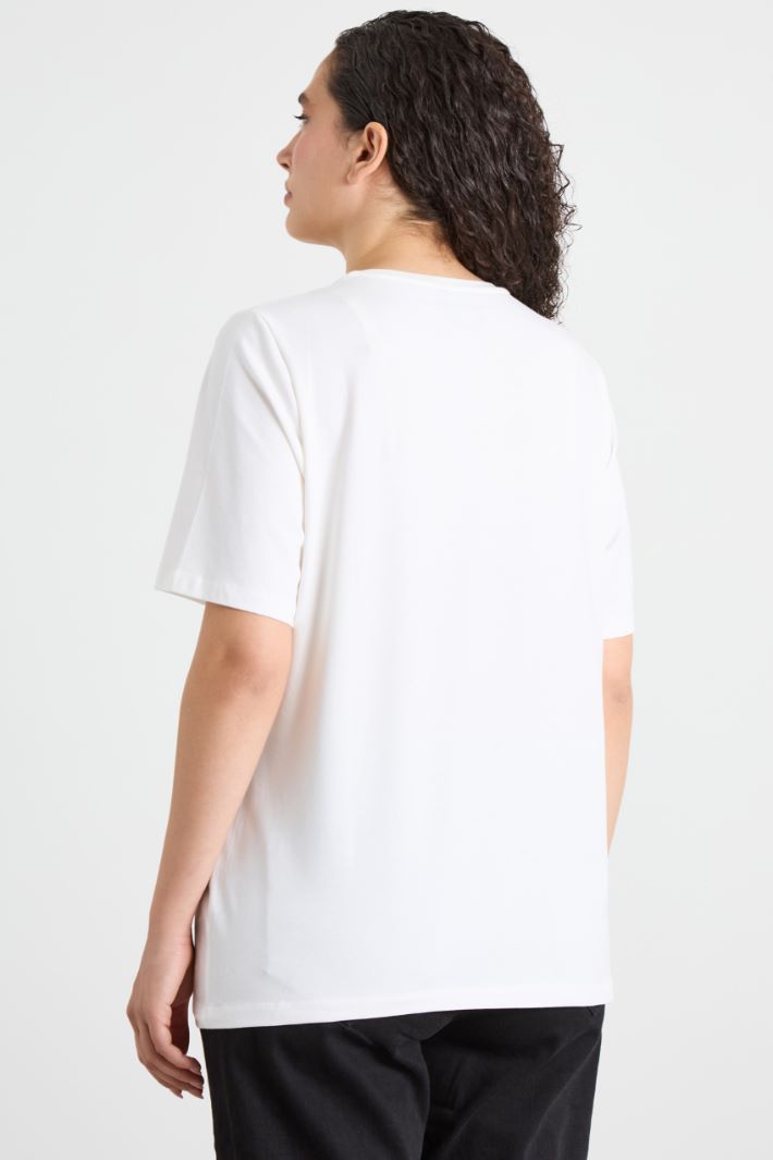 T-shirt con ricamo Intrend - 2