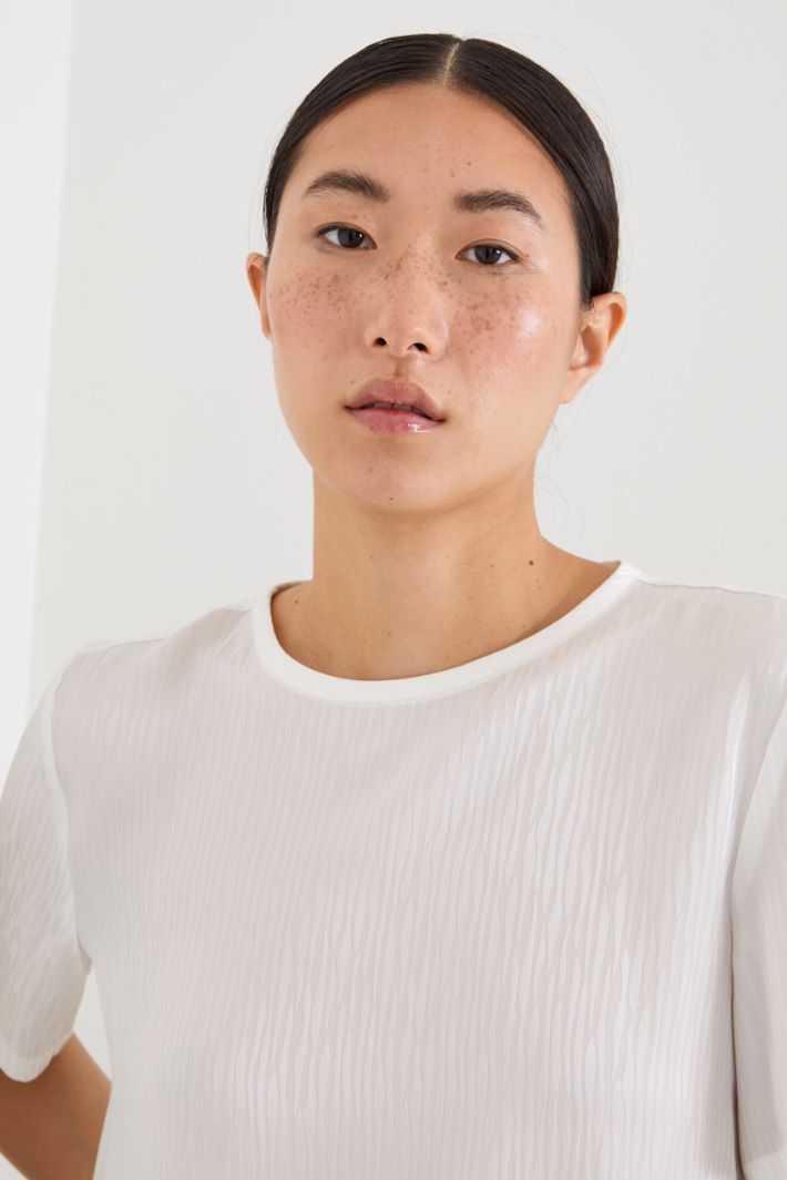 Camiseta jacquard