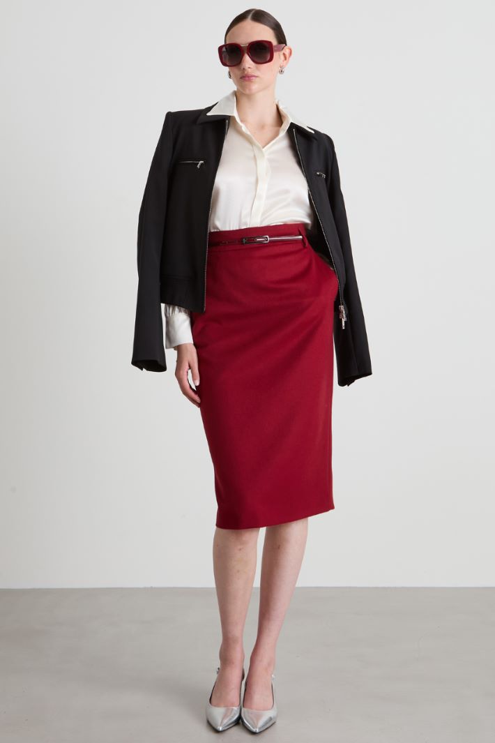 Fluid satin shirt Intrend - 3