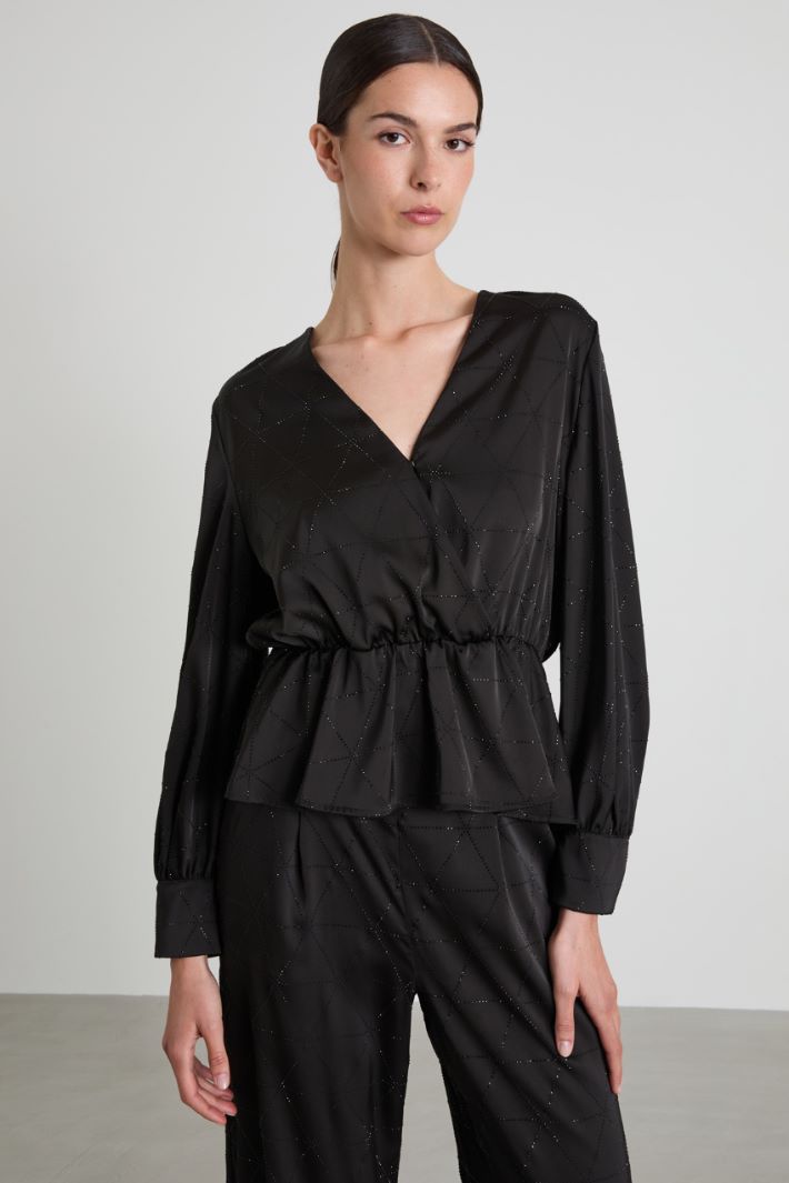 Crossover blouse Intrend