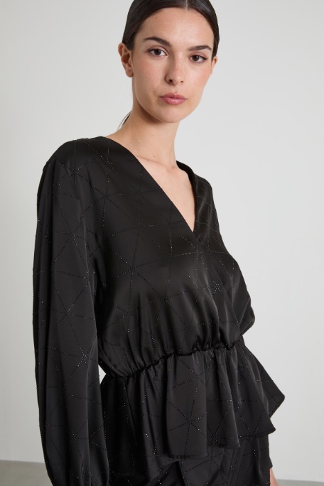 Blusa incrociata