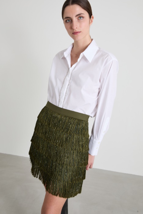 Camicia con strass Intrend