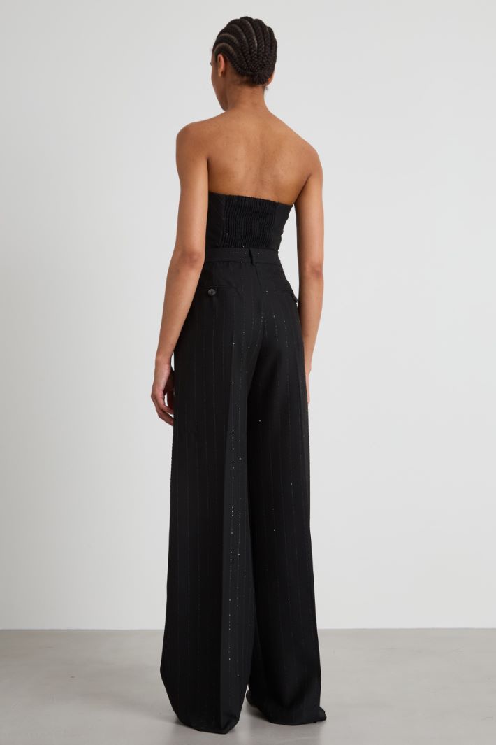 Pantaloni gessati