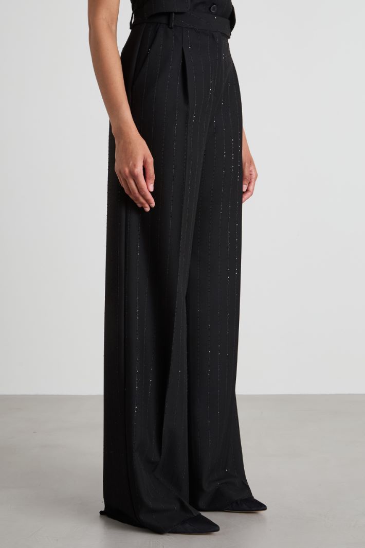 Pantaloni gessati