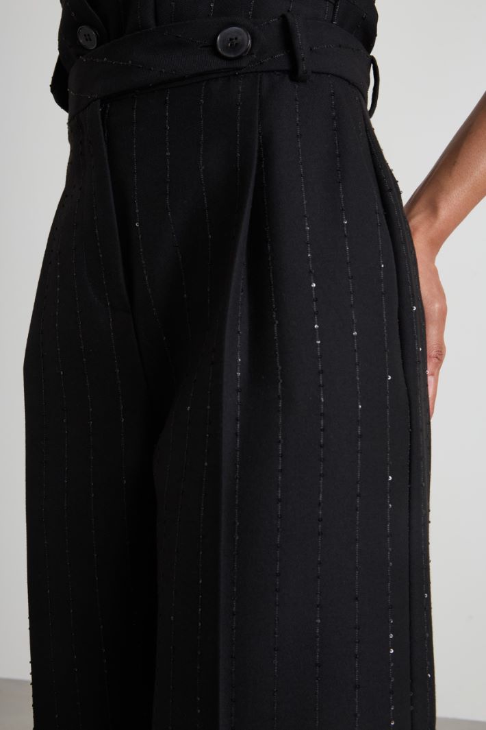 Pantaloni gessati