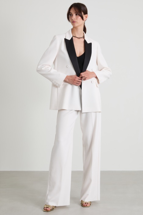 Trousers with pleat Intrend