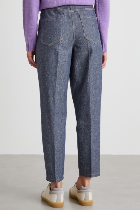 Pantaloni baggy effetto denim