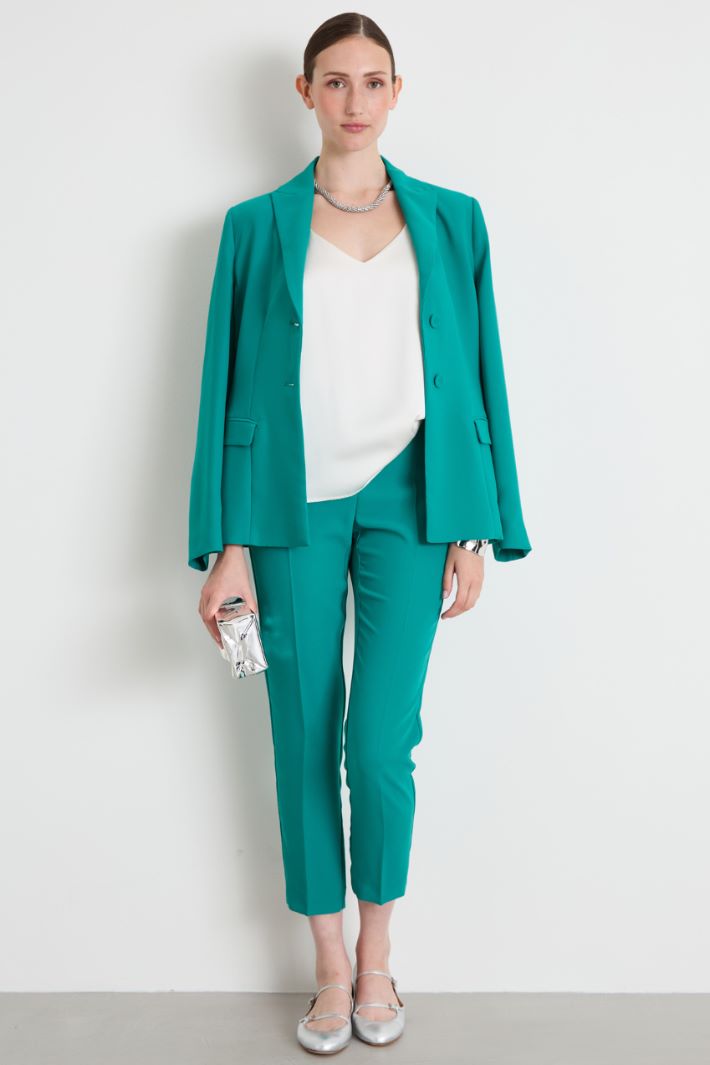 Top in raso con dettagli gioiello Intrend - 3