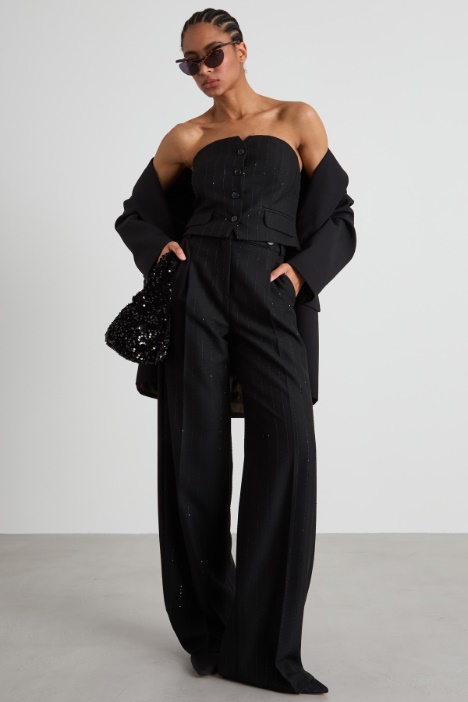 Pinstriped corset Intrend