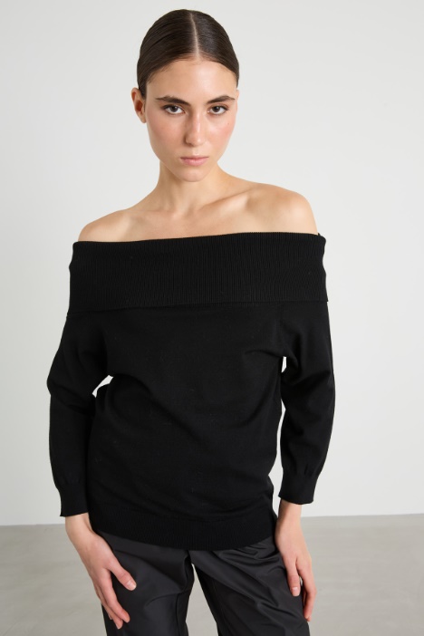 Maglia con scollo ad anello Intrend