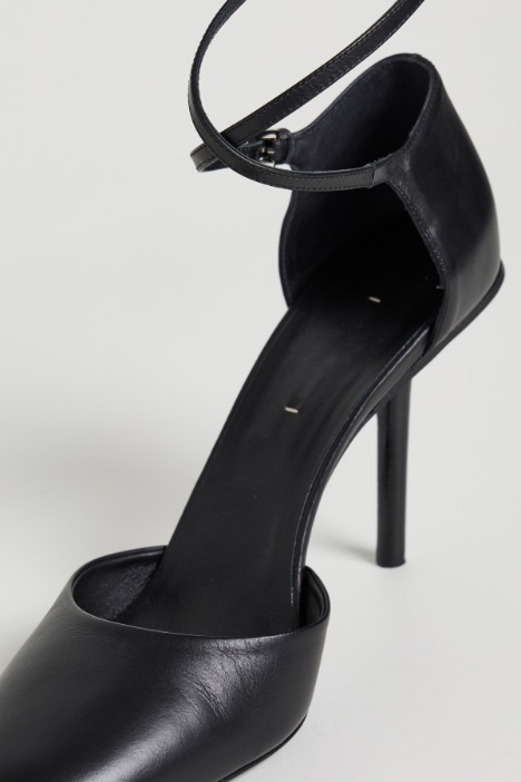 Sandalo Mary Jane in pelle