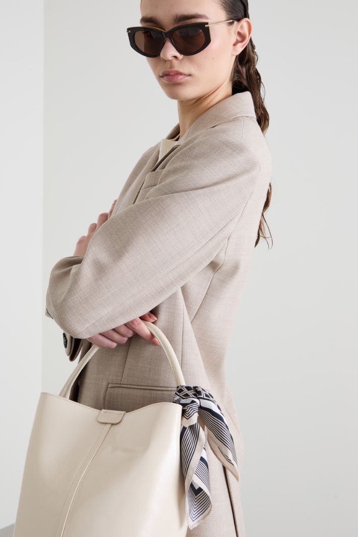Silk twill pochette Intrend - 2