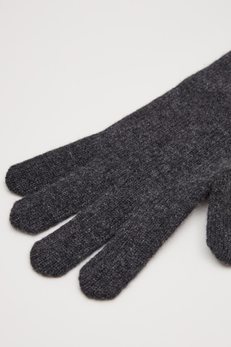 Guanti lunghi in puro cashmere
