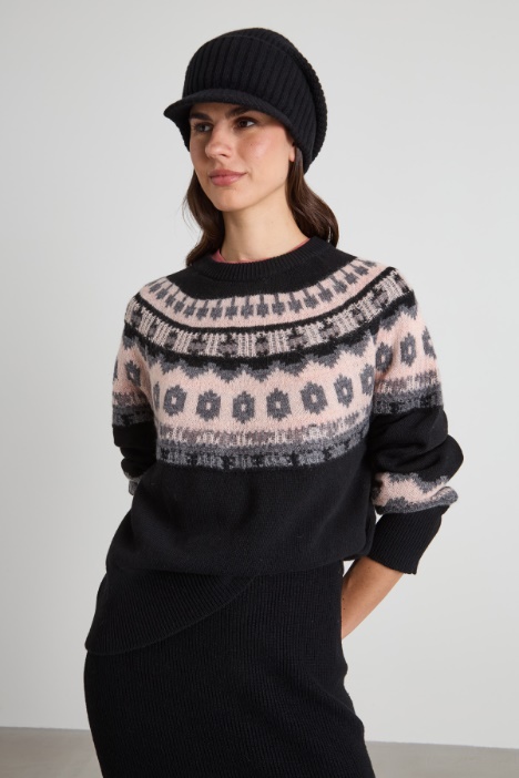 Gorra de cachemira con visera Intrend
