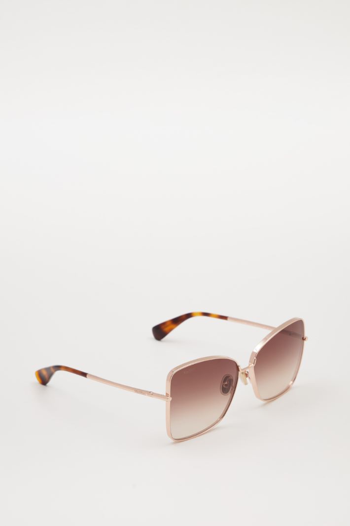 Metal butterfly sunglasses Intrend - 3