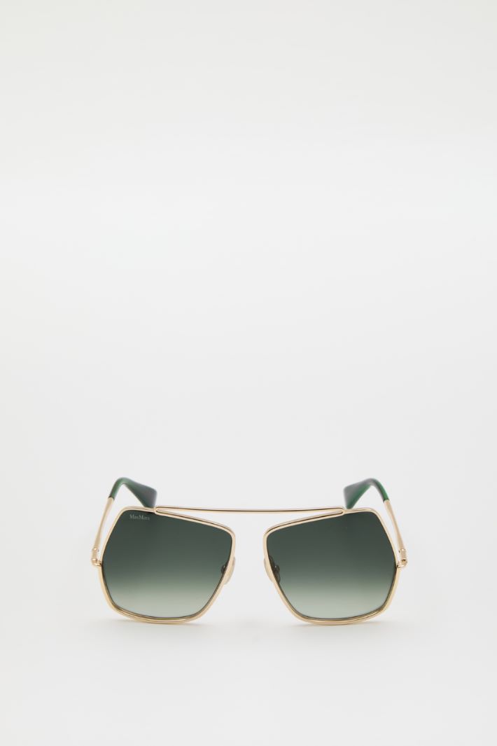 Square metal sunglasses Intrend