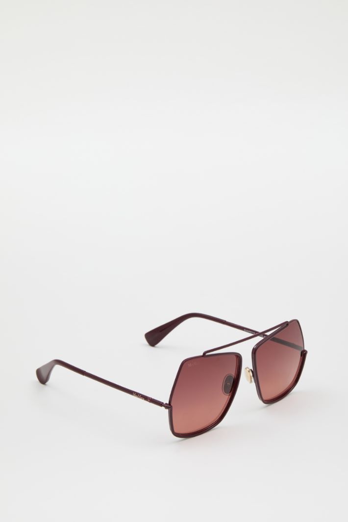 Square metal sunglasses Intrend - 3