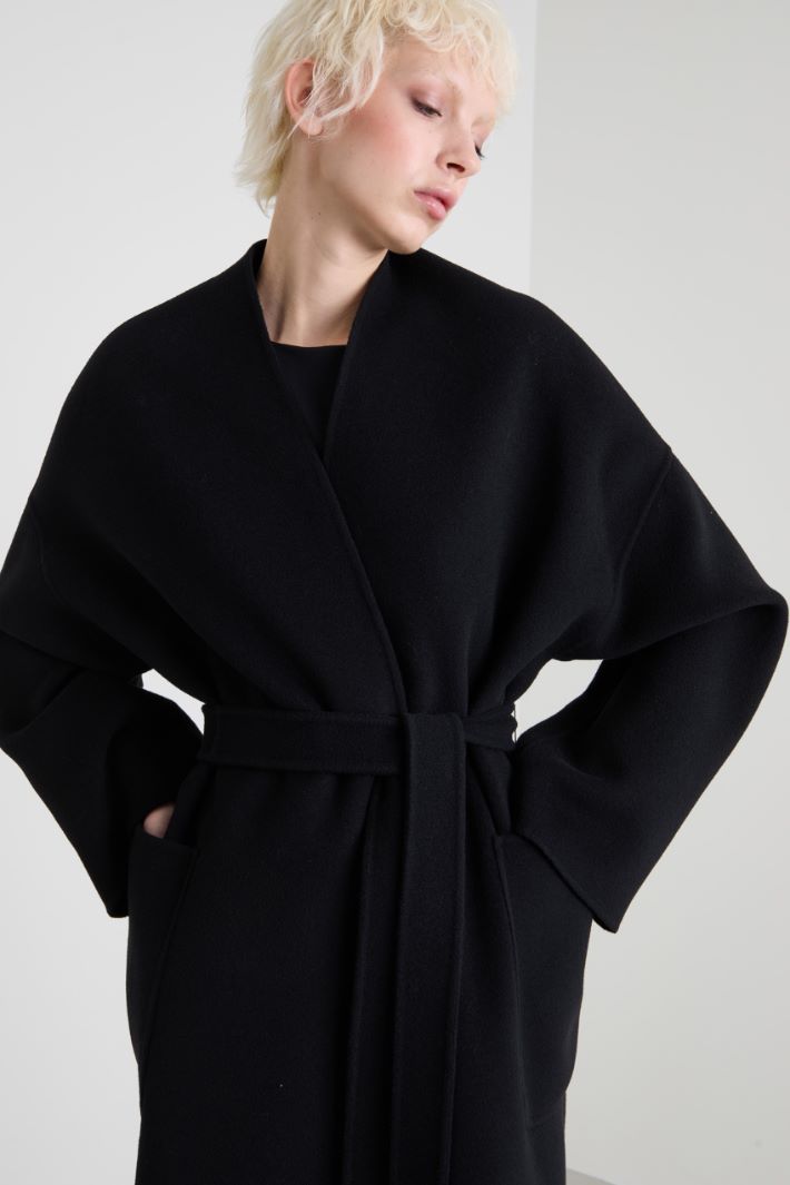 Wool robe coat Intrend - 4