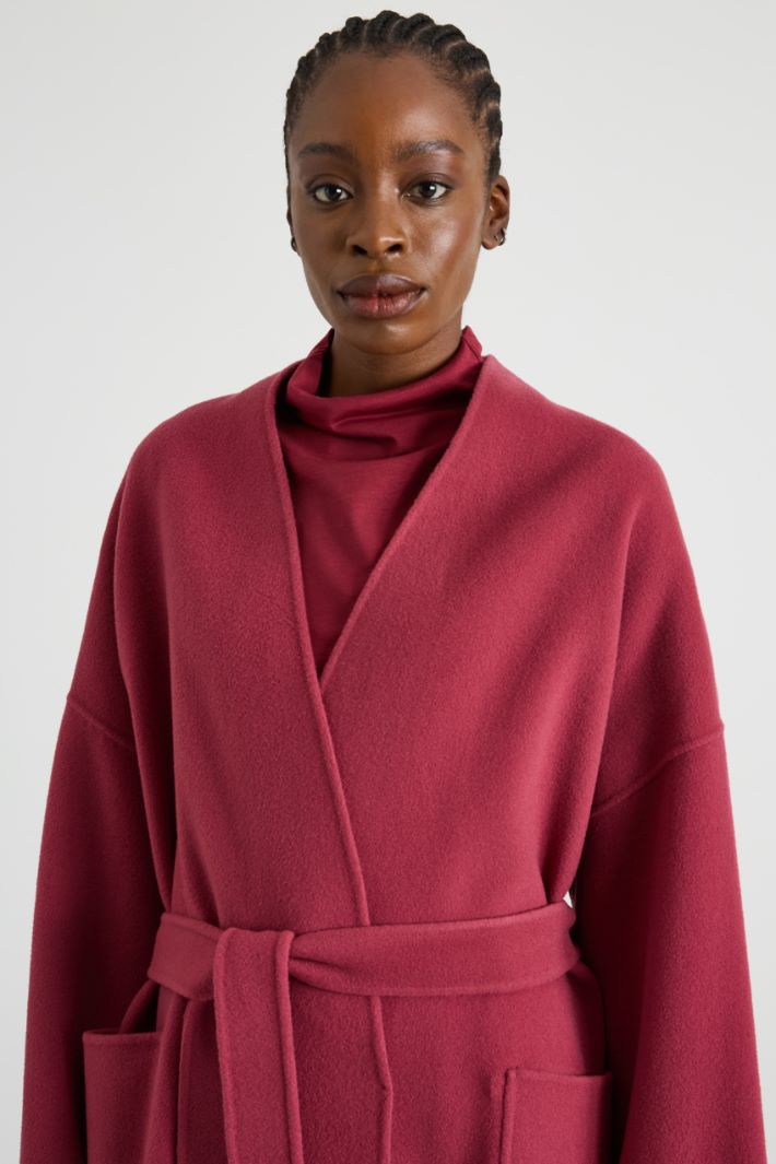 Wool robe coat Intrend - 4