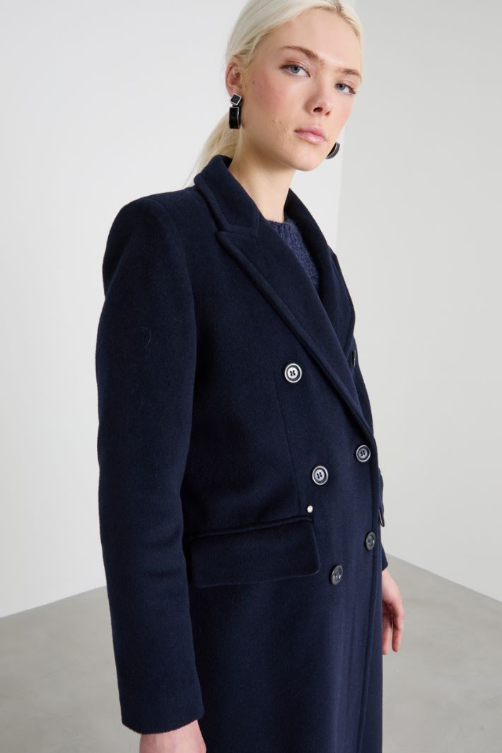 Double-breasted coat Intrend - 4