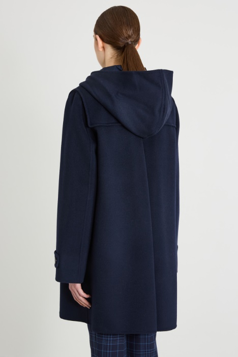 Abrigo montgomery de lana