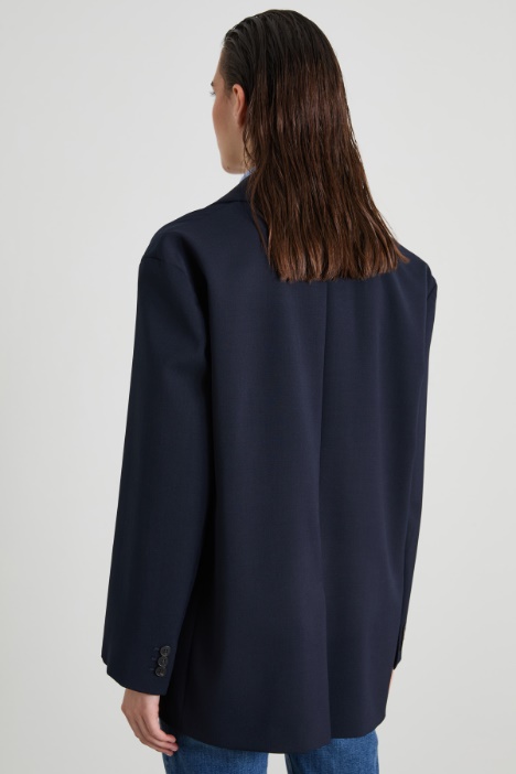 Blazer over in gabardina