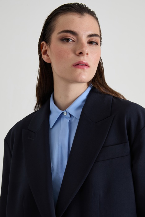 Blazer over in gabardina