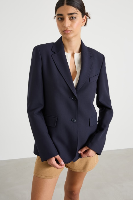 Topstitched blazer Intrend