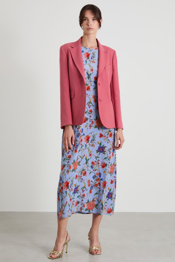 Topstitched blazer Intrend - 3