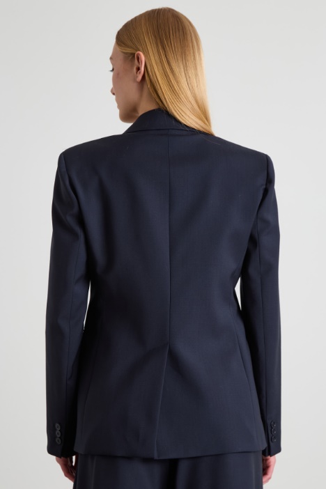 Blazer in tela di lana