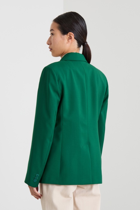 Blazer in tela di lana