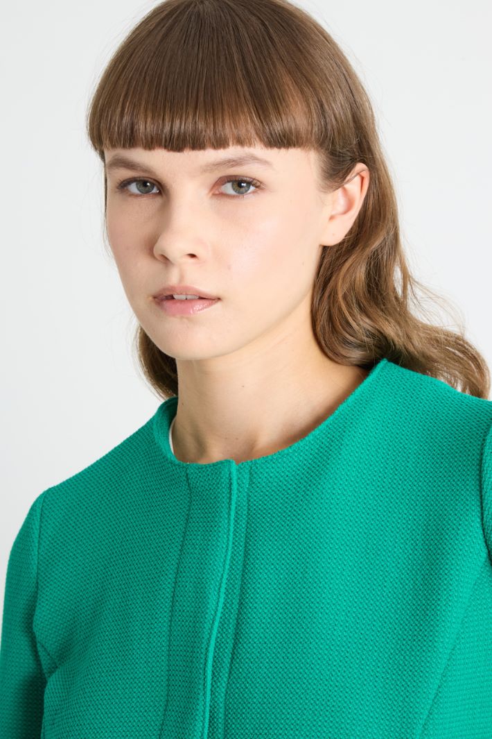 Short basketweave jacket Intrend - 3