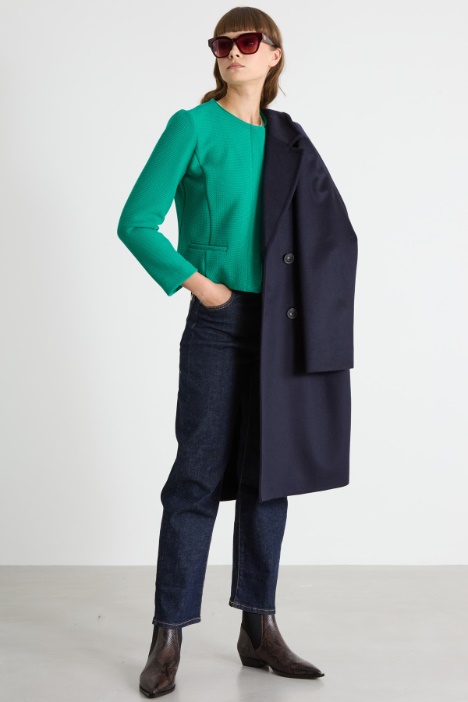 Short basketweave jacket Intrend