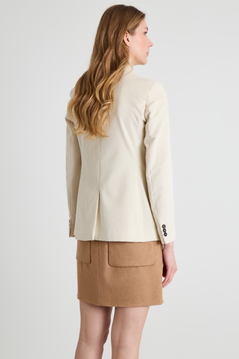 Blazer doppiopetto in velluto Intrend - 2