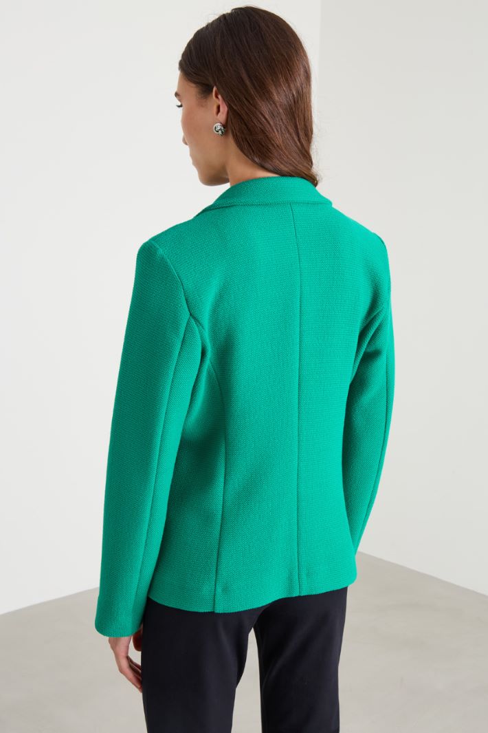 Basketweave blazer Intrend - 2
