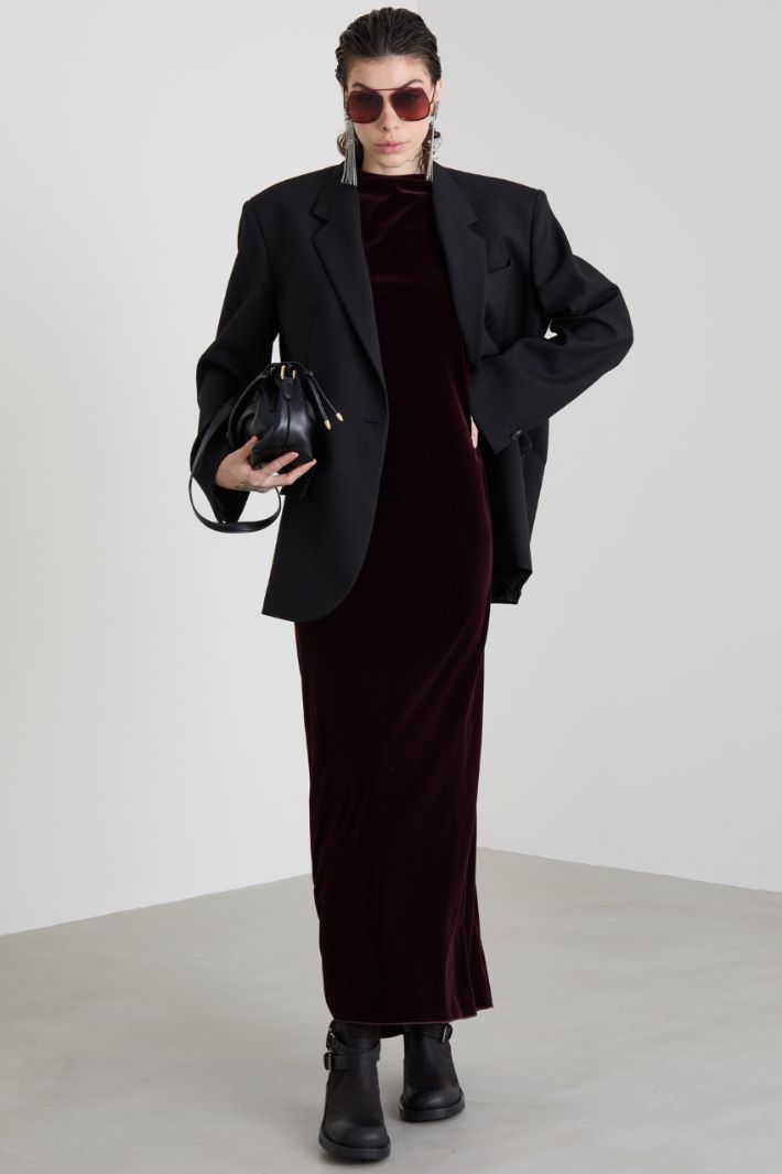 Blazer over in tela di lana Intrend