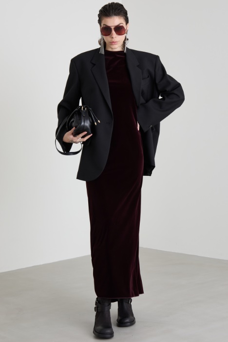 Blazer over in tela di lana Intrend